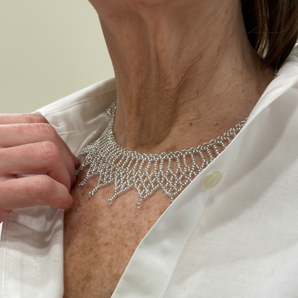 colla piccola perline di plastica