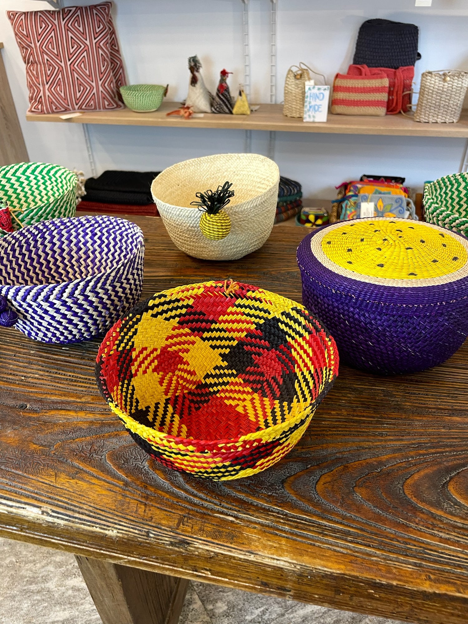 Contenitori fatti a mano