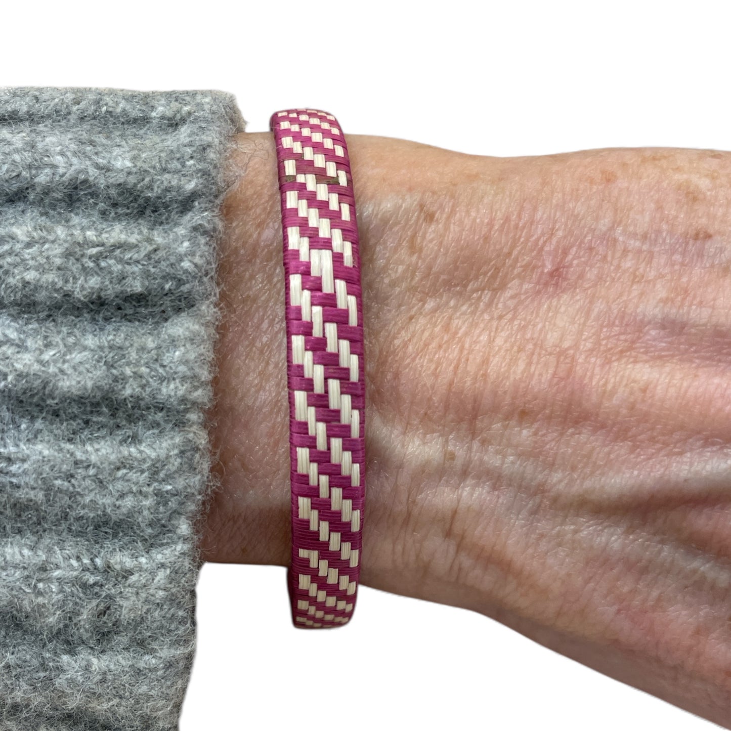 Bracciale Artigianale in Palma di Caña Flecha - Accessorio Unico e Sostenibile