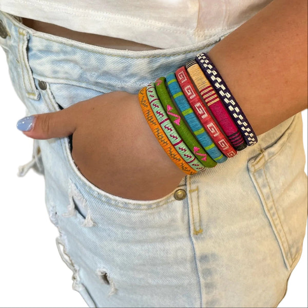 braccialetto in palma naturale