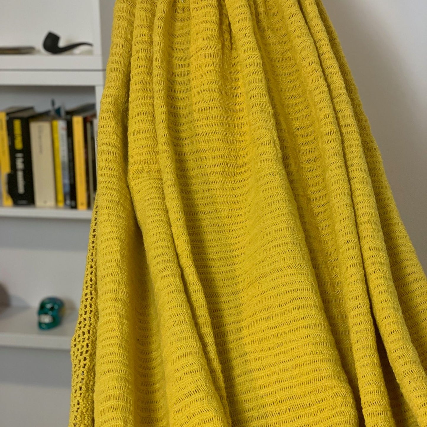 Amaca Artigianale "Chinchorro" Gialla - Pezzo Unico Wayuù Deluxe