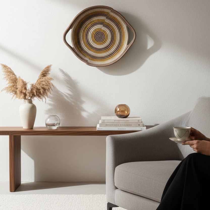 Vassoio colombiano in fibre naturali | Colore da vivere