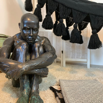 Amaca "Borlas", Nera, Misura 3,60 x 1,60 m