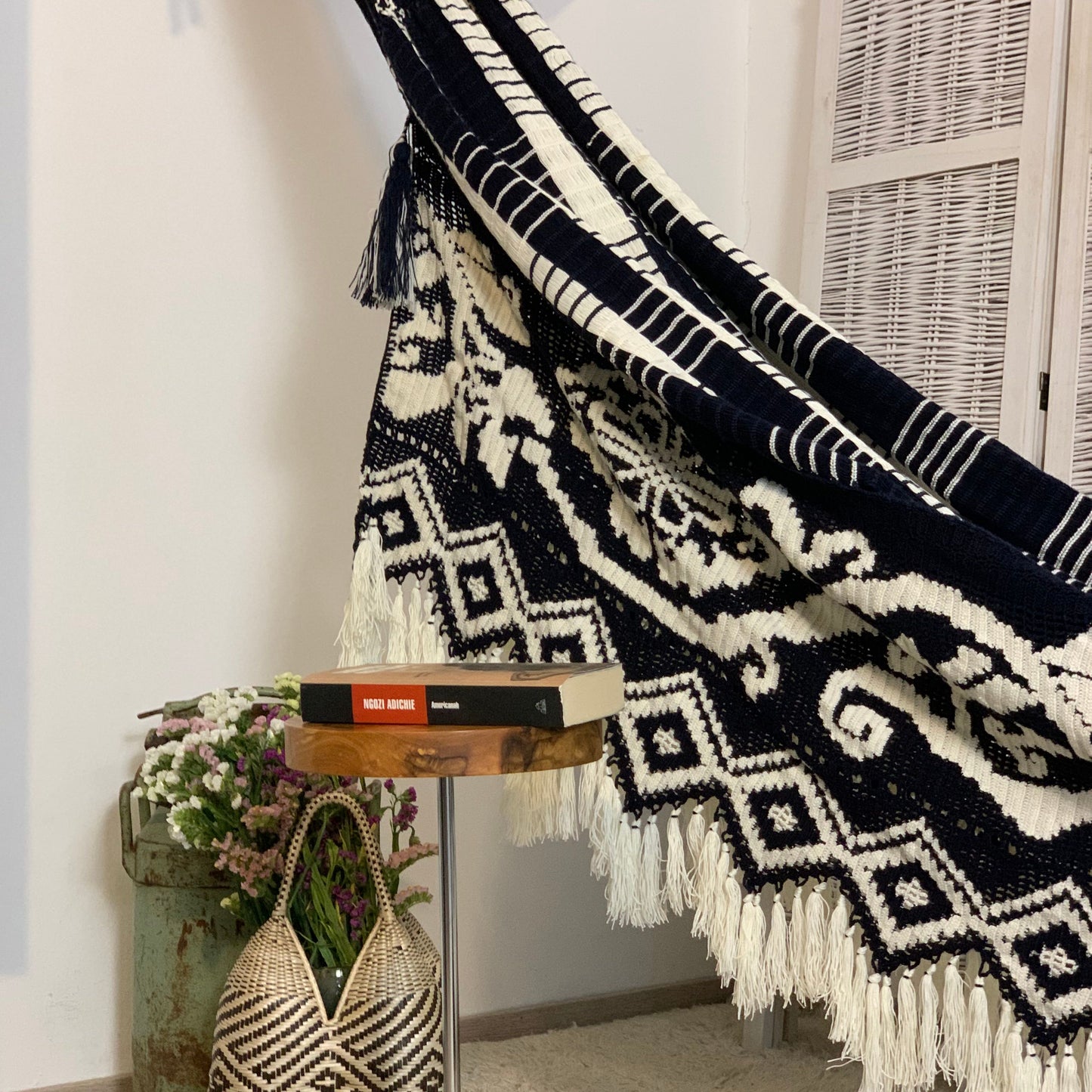 Amaca "Chinchorro" Wayuù, D.O.P, Misura 2,70 x 2,30 m